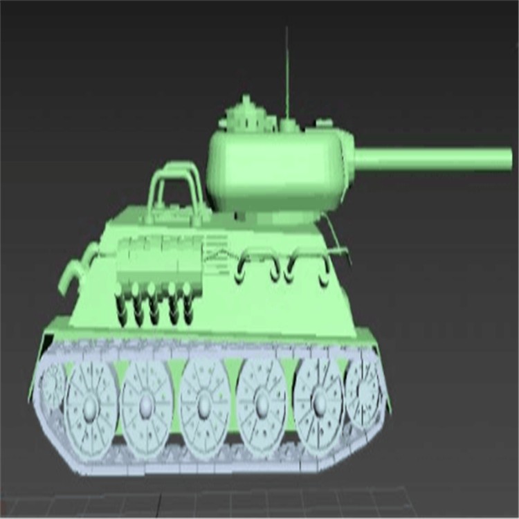 灵寿充气军用坦克模型
